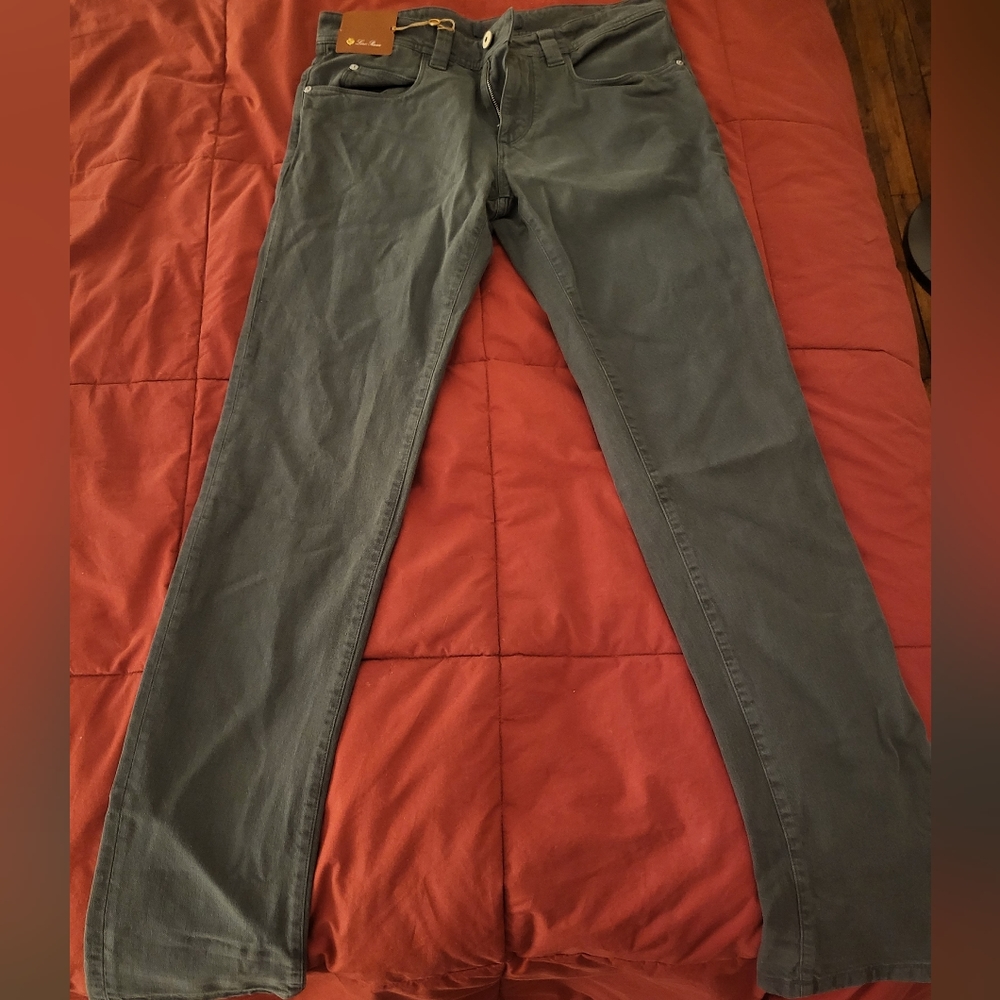 Loro Piana 5 TASCHE B. SLIM pant size 32